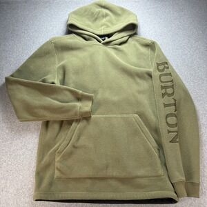BURTON Polartec Fleece Hoodie WESTMATE Pullover Men size Medium